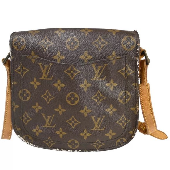 authenticity guaranteed LOUIS VUITTON Saint Cloud MM Shoulder Bag - Picture 3 of 15